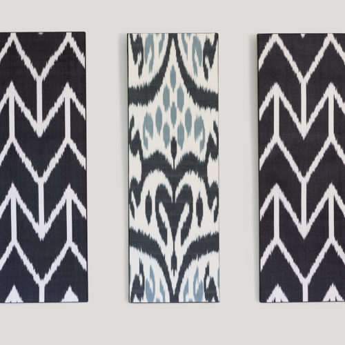 Tableau en ikat