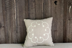 coussin campagne chic