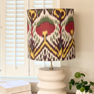 lampe à poser ethnique en ikat