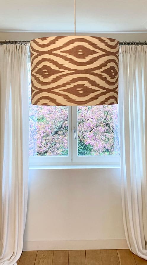 grande suspension dans une chambre